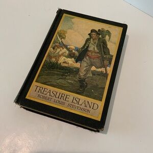 Antique Treasure Island book